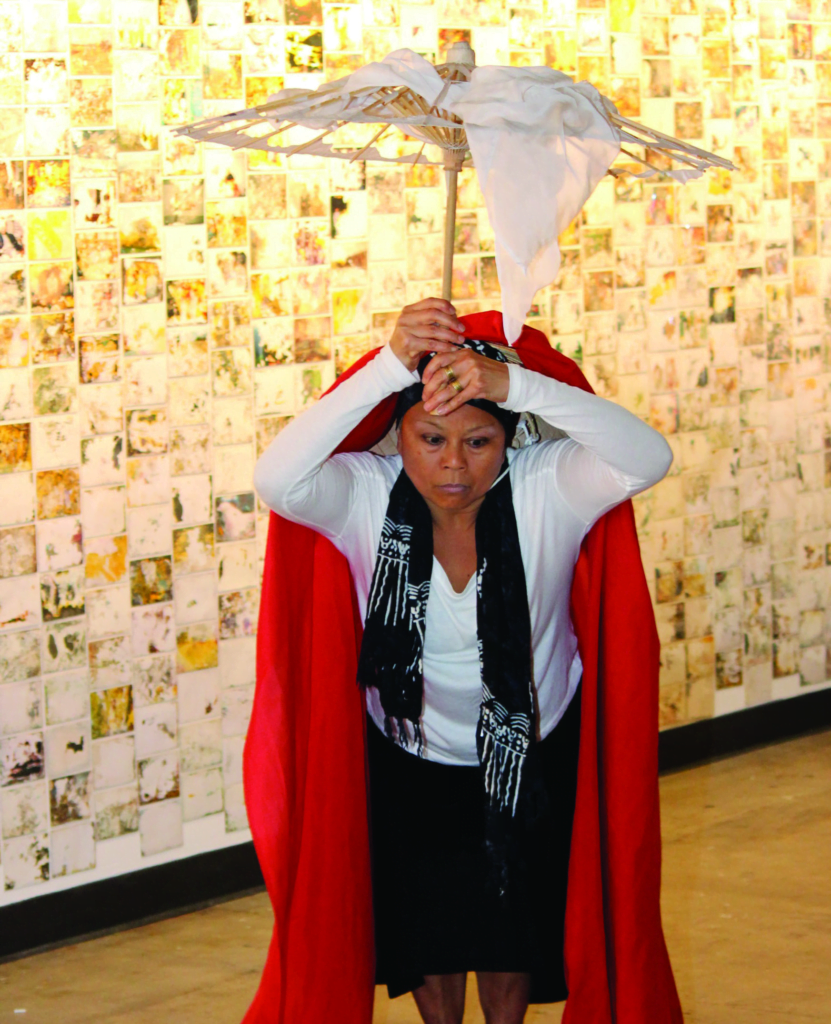 Detail from "Alleluia" (2012) by Claudia D. Hernández